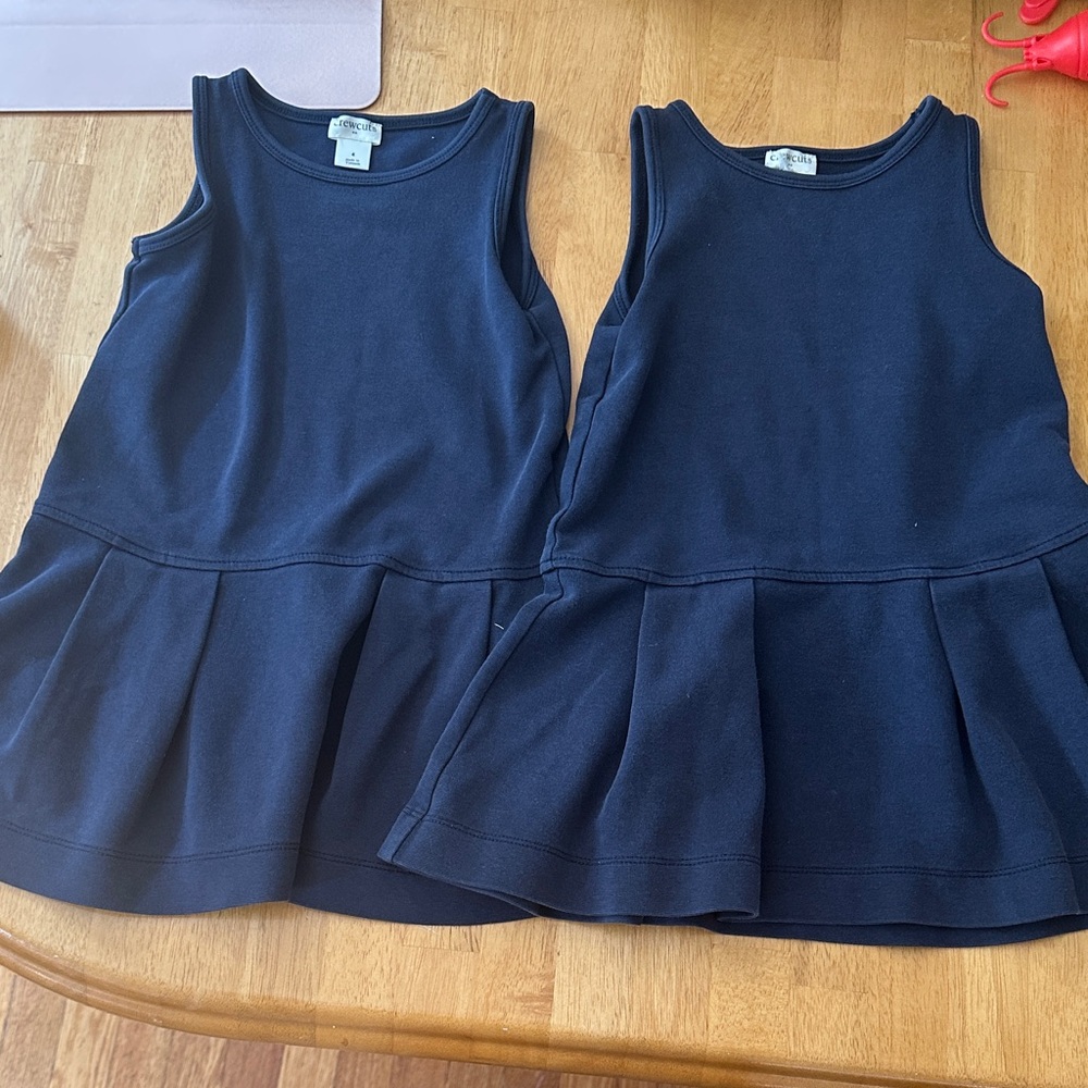 Navy Blue Sleeveless Dresses